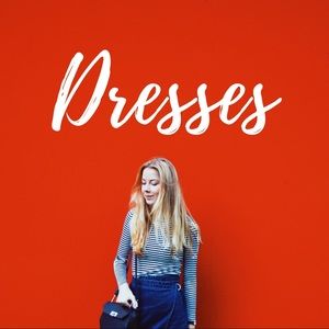 Dresses, gowns, and rompers!